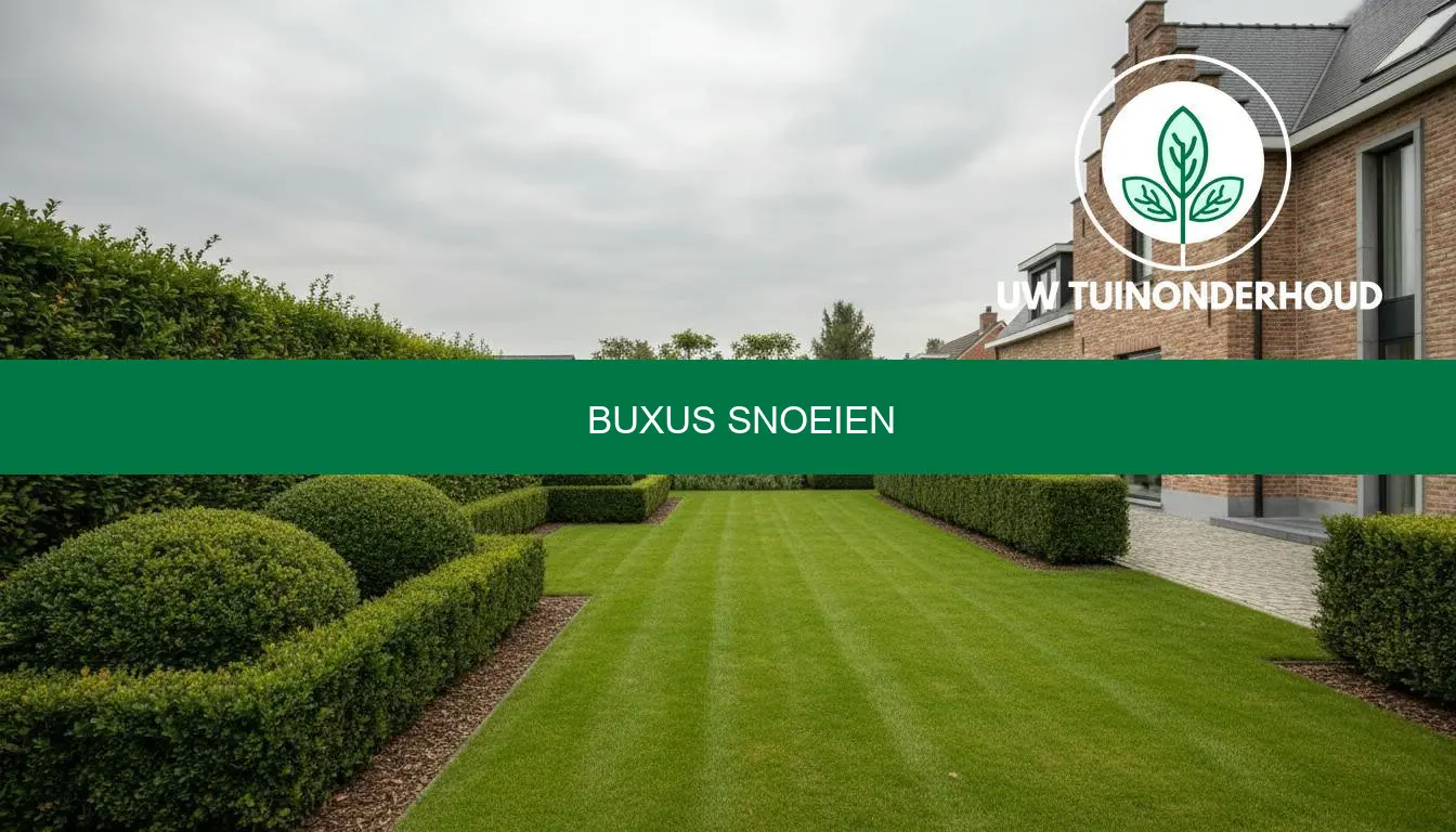 Buxus snoeien: tips, timing en prijs per lopende meter