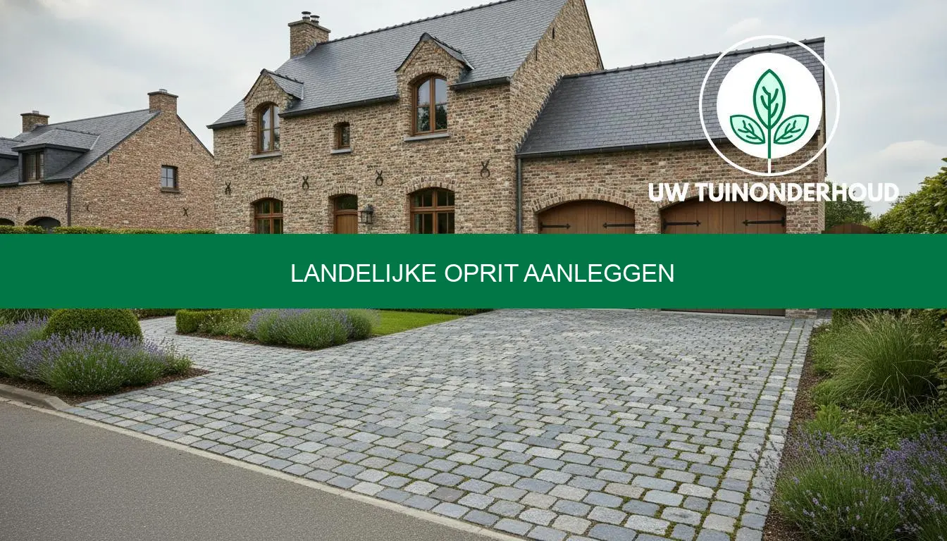 Landelijke oprit aanleggen: materiaal, prijs en stappenplan