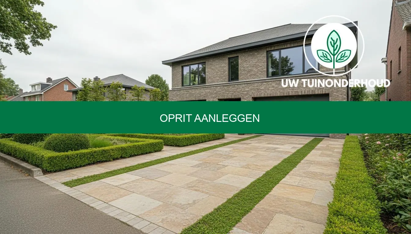 Oprit aanleggen: stappenplan, beste materialen en prijs per m²