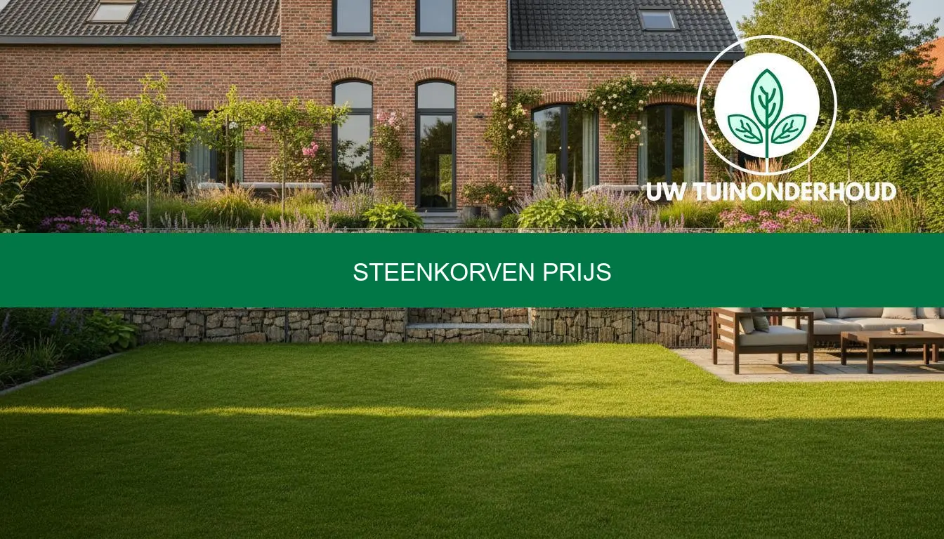Steenkorven prijs: richtprijzen en rekenvoorbeeld