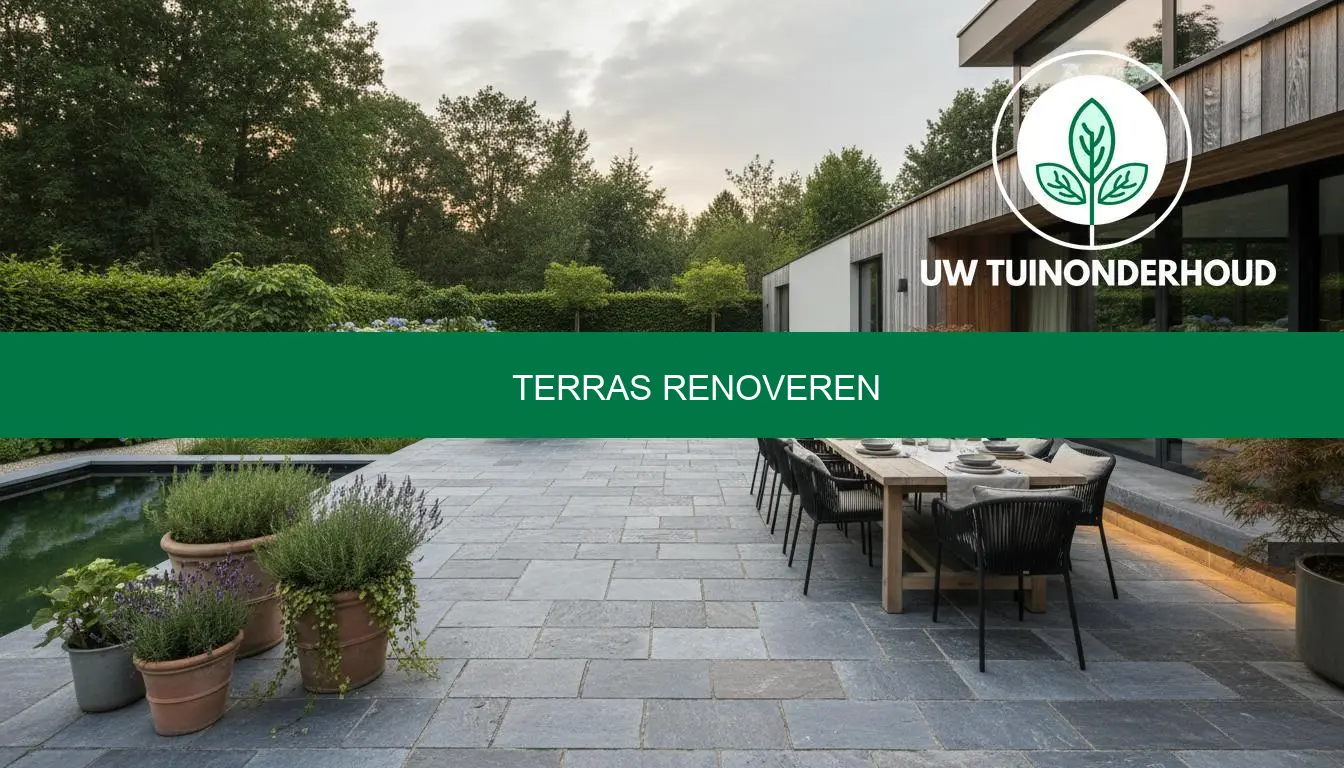 Terras renoveren: prijs, materialen en stappenplan overzicht