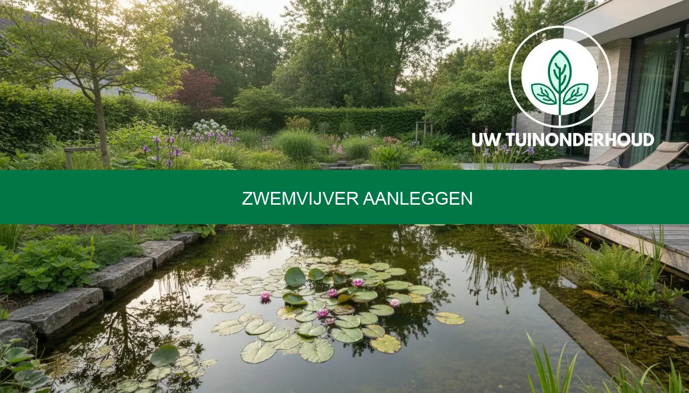 Zwemvijver aanleggen: prijs, aanpak en offertes | Uw Tuinonderhoud